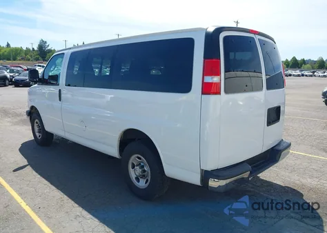 2020 Chevrolet Express Passenger Rwd 2500 Regular Wheelbase Lt from USA, damaged, VIN 1GAWGFFGXL1155840